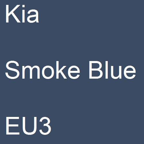 Kia, Smoke Blue, EU3.